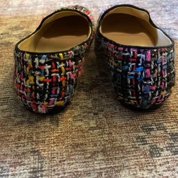 J. Crew rainbow tweed loafers. - Picture 3 of 8